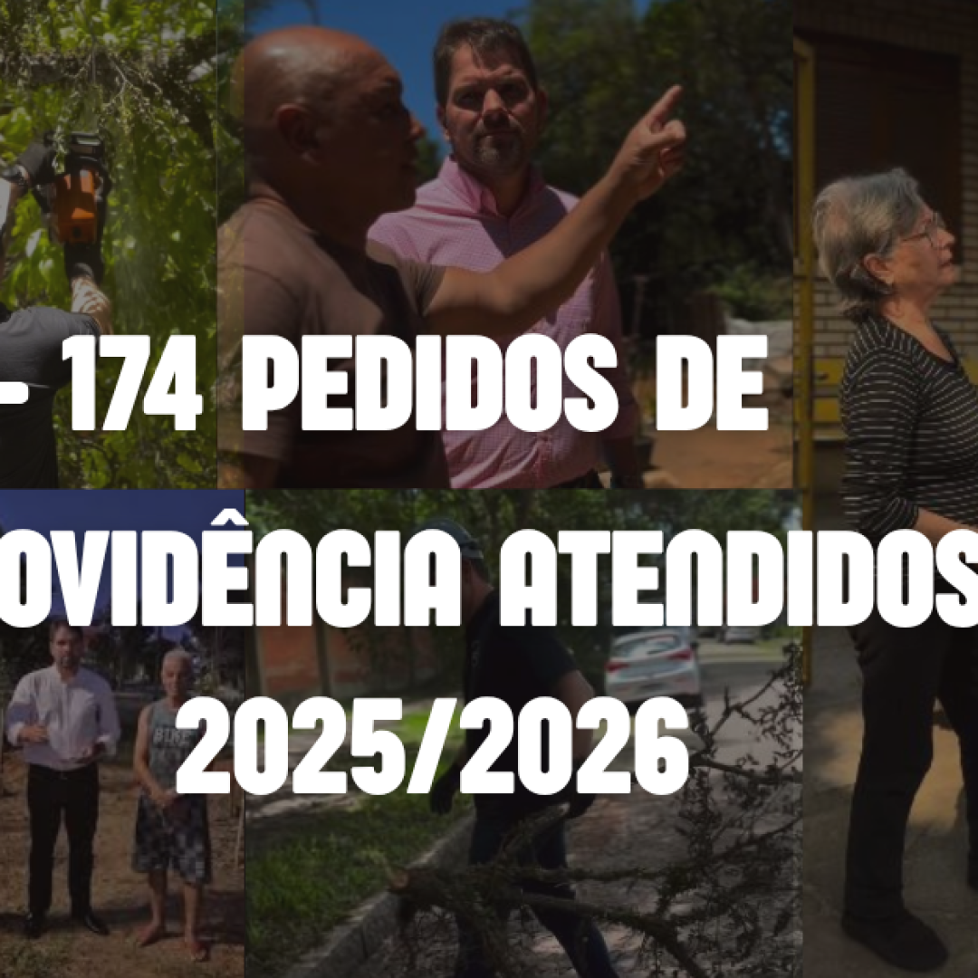 174 pedidos de providência atendido
