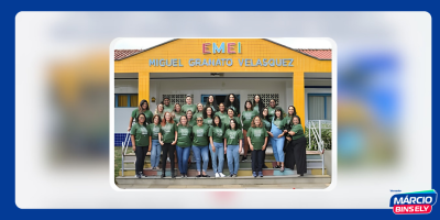 A entrega do Título de Honra ao Mérito à Escola de Educação Infantil Miguel Granato Velásquez