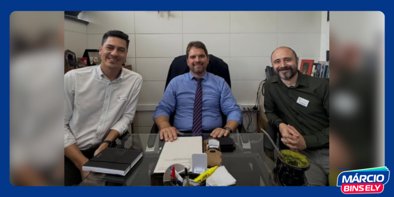 Encontro com o vereador de Carazinho, Bruno Berté