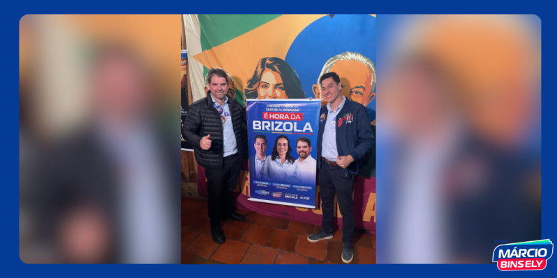 Márcio Bins Ely participa de encontro da Frente Ampla em Carazinho