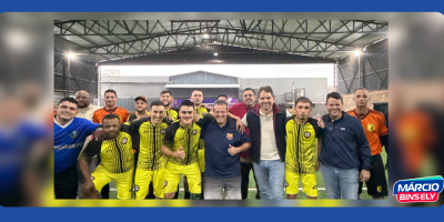 Márcio Bins Ely prestigia a 4ª Libertadores dos Rodoviários e homenageia os motoristas 🚍⚽