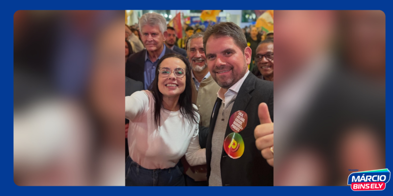 Márcio Bins Ely reafirma seu apoio à Juliana Brizola