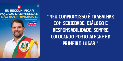 Meu compromisso é trabalhar com seriedade