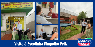 Visita à Escolinha Pimpolho Feliz