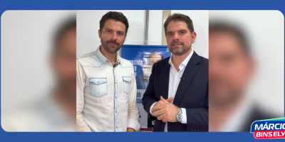 marcio bins ely e o reporter passarinho